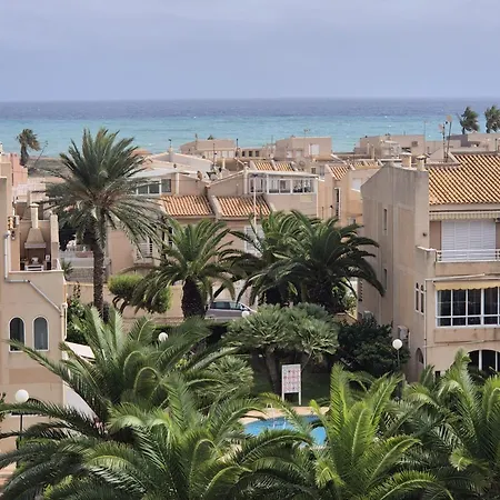 アパート Flamenco Penthouse Sea View & Swimming Pool トレビエハ